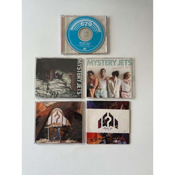 Mystery Jets UK Import CD Singles Boy Ran Flotsam Agnes Elizabeth Two Doors - Picture 1 of 5